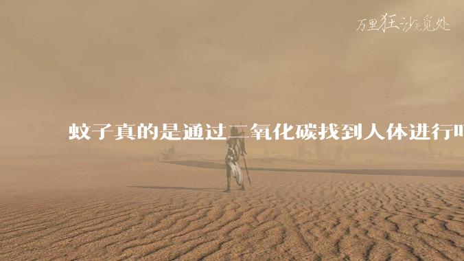 蚊子真的是通过二氧化碳找到人体进行叮咬的吗？