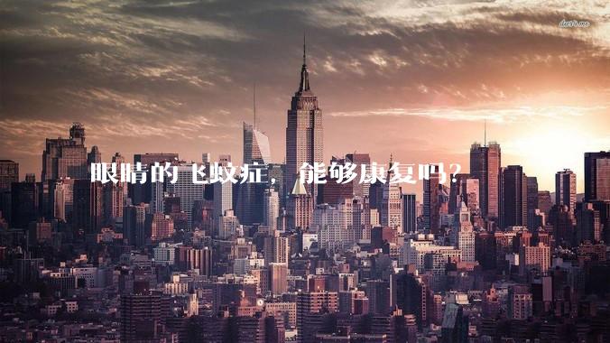 眼睛的飞蚊症，能够康复吗？