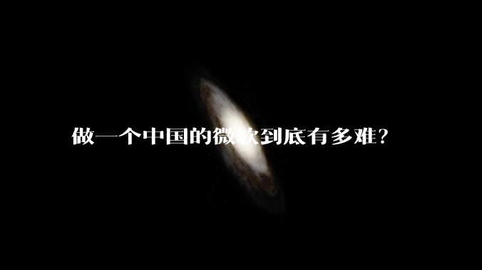 做一个中国的微软到底有多难？