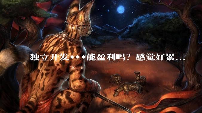 独立开发***能盈利吗？感觉好累...